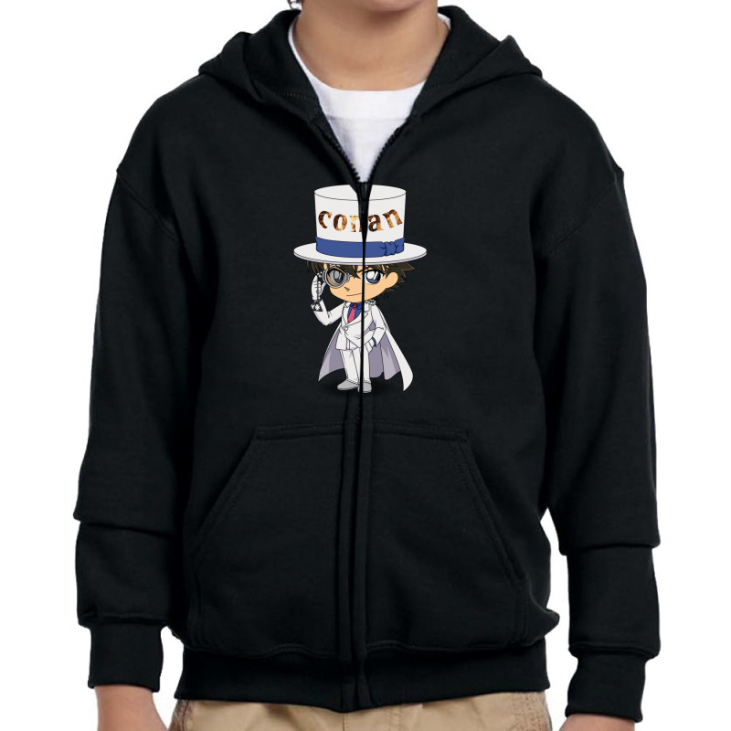 Detective Conan Youth Zipper Hoodie by Daslife | Artistshot