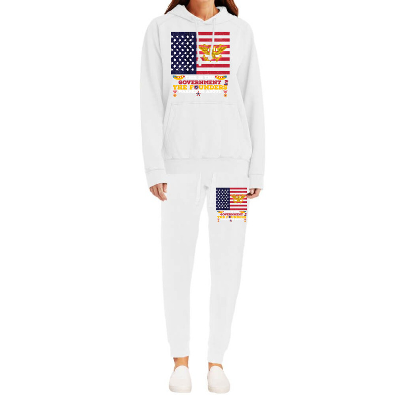 This Is The Government The Founders Warned Us About, Funny Usa Politic Hoodie & Jogger Set | Artistshot