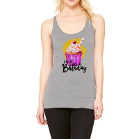 My First Birthday Girl Racerback Tank | Artistshot