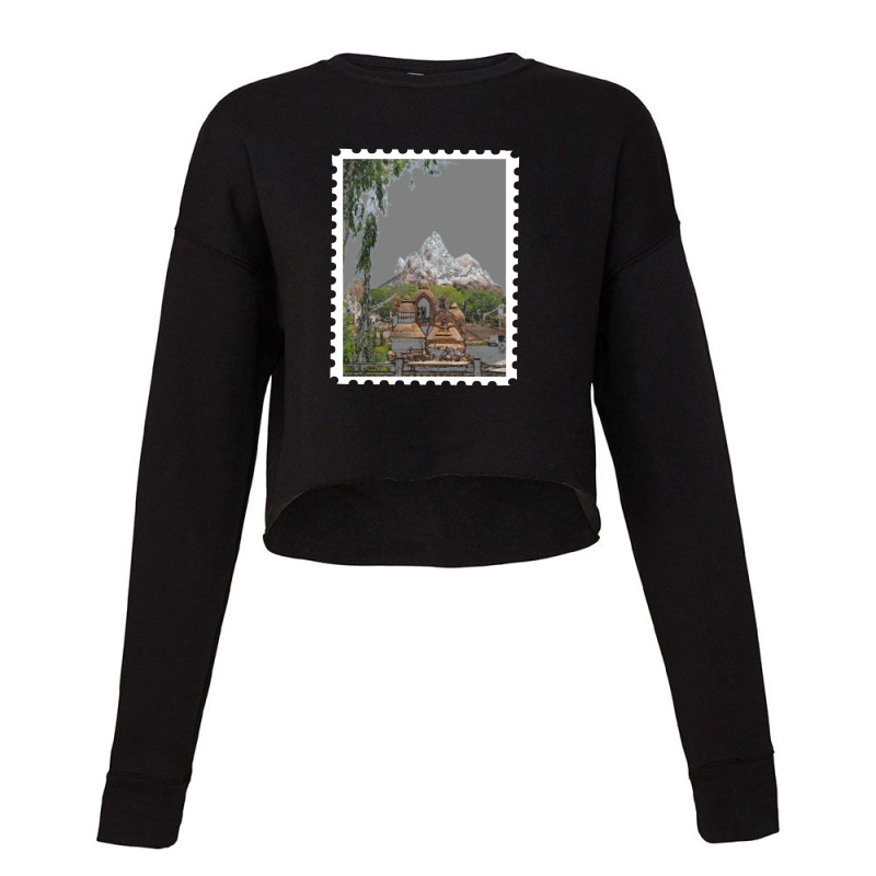 Everest  Expedition Cropped Sweater by hidupmereka1 | Artistshot