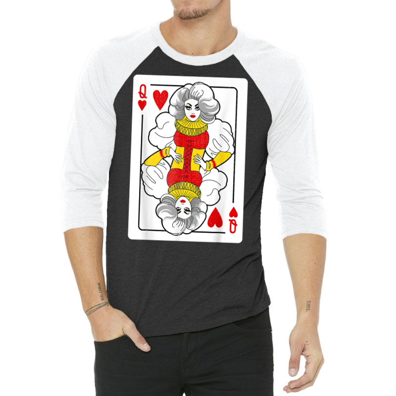 Fabulous Drag Queen Of Hearts Drag Queen Fan Yass Slay Werk T Shirt 3 4