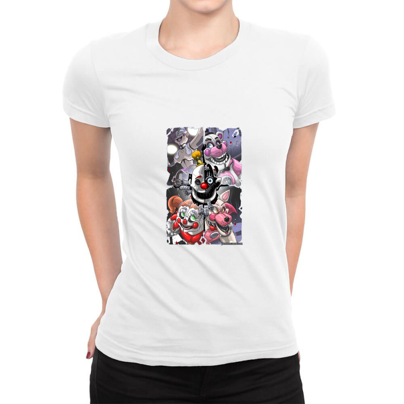 Five Nights At Freddy's Sister Location Ladies Fitted T-Shirt by hidupmereka1 | Artistshot