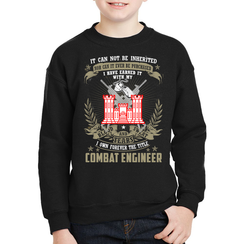 Combat Engineer Hoodie , It Can Not Be Inherited Or Purchase Youth Sweatshirt by sieuduong86 | Artistshot