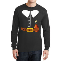 Pilgrim Costume Hat Colonist Thanksgiving Turkey Day Gift T Shirt Long Sleeve Shirts | Artistshot