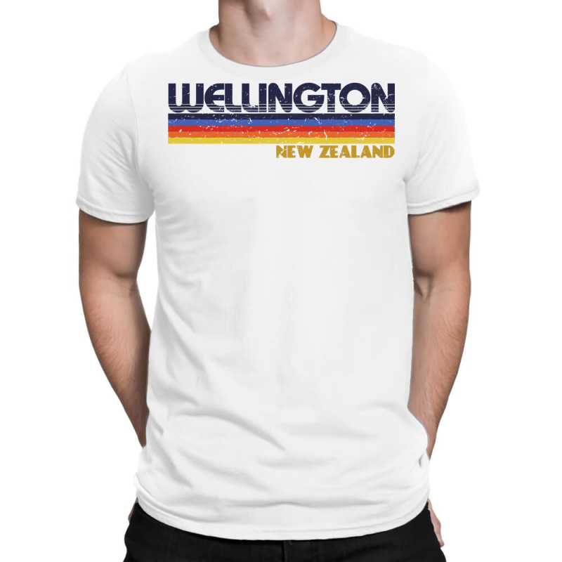 Wellington, New Zealand   Retro Vintage City Shirt T Shirt T-shirt | Artistshot