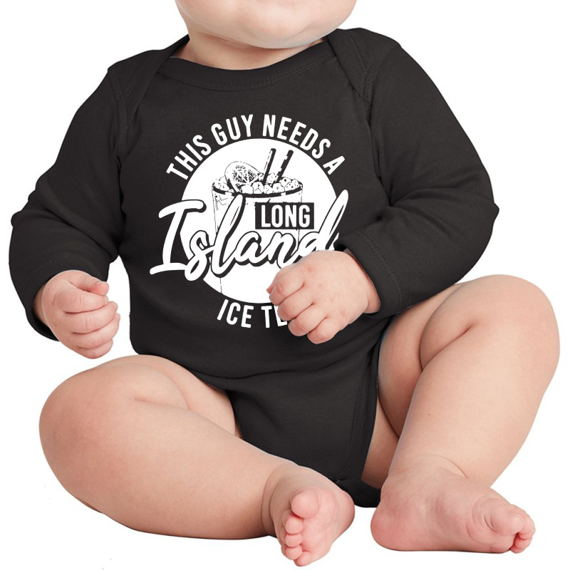 Long Island Ice Tea Alkohol Cocktail Long Sleeve Baby Bodysuit by Best Seller Apparel | Artistshot