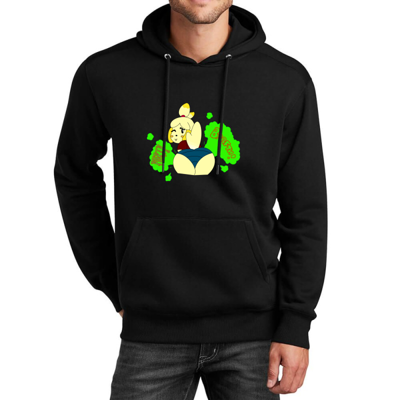 Funny Animal Crossing Isabelle Fan Art Design Unisex Hoodie By Hidupmereka1 Artistshot