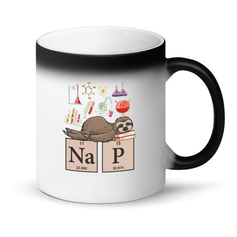 Funny Chemistry Sloth Art Gift Magic Mug | Artistshot