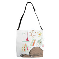 Funny Chemistry Sloth Art Gift Adjustable Strap Totes | Artistshot