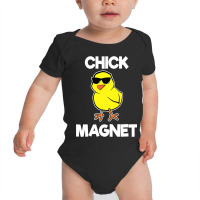 Chick Magnet Shirt Funny Boys Kids Easter Cool Chick T Shirt Baby Bodysuit | Artistshot