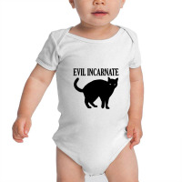 Evil Incarnate Black Cat Baby Bodysuit | Artistshot