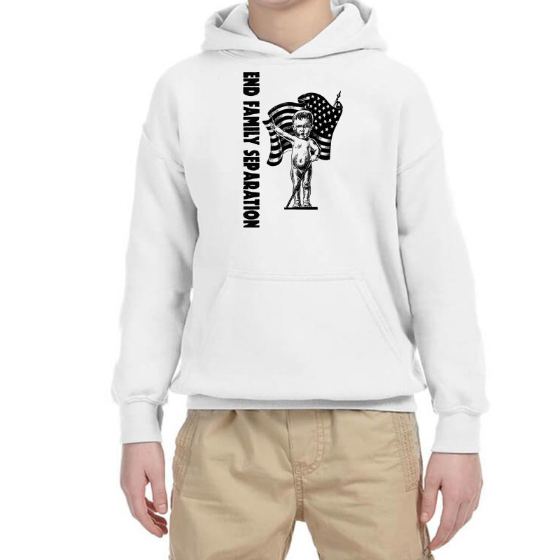 End Family Separation Youth Hoodie by EGYBOY | Artistshot