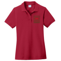 Love Enjoy Christmas Ladies Polo Shirt | Artistshot