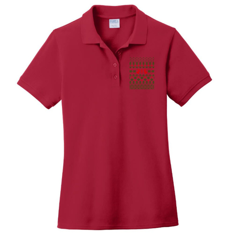 Love Enjoy Christmas Ladies Polo Shirt by zigaz gasta | Artistshot