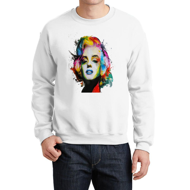 Marilyn Crewneck Sweatshirt by EGYBOY | Artistshot