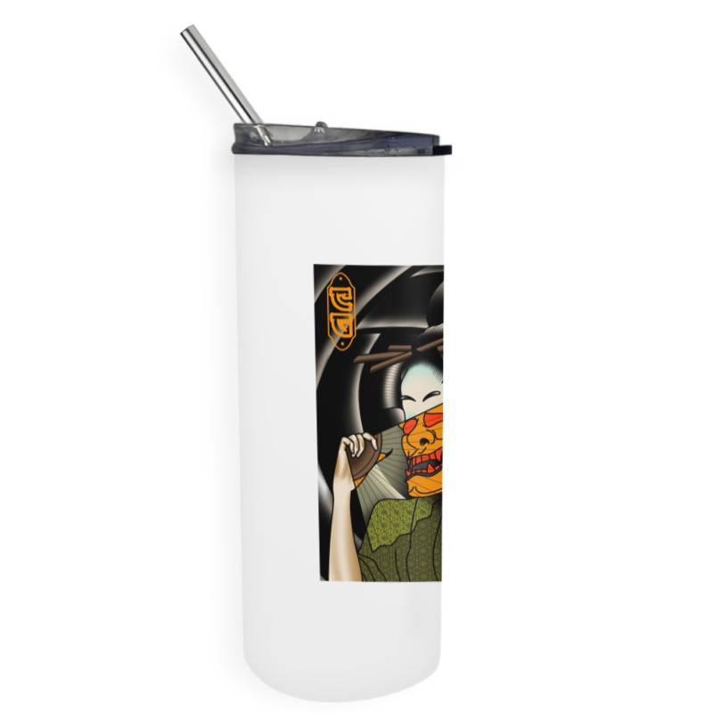 Geisha 2 Skinny Tumbler | Artistshot