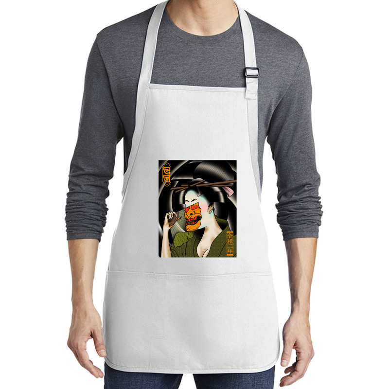 Geisha 2 Medium-length Apron | Artistshot