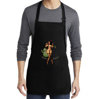 Ghost  Busted Medium-length Apron | Artistshot