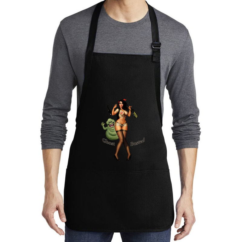 Ghost  Busted Medium-length Apron | Artistshot