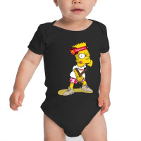 The Simpson Bart Baby Bodysuit | Artistshot