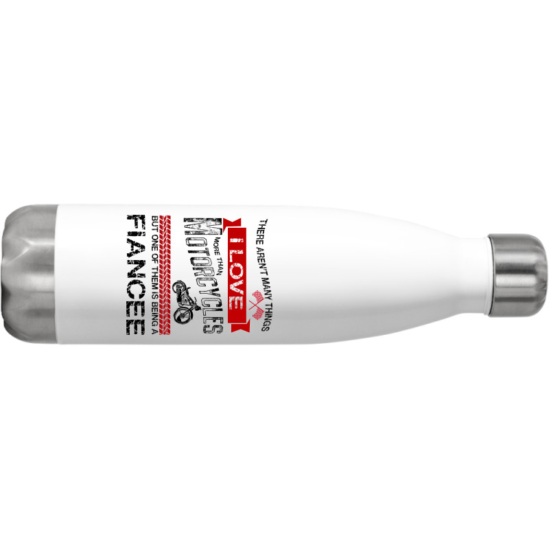 This Fiance Loves Motorcycles Stainless Steel Water Bottle | Artistshot