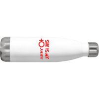 She Is My Juliet Stainless Steel Water Bottle | Artistshot