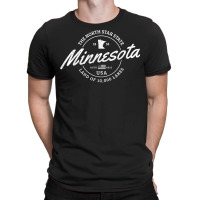 Minnesota North Star State Souvenir 10000 Lakes Gift T Shirt T-shirt | Artistshot