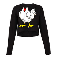 Chicken Funny Farm Animal, Farming Halloween Costume T Shirt Cropped Sweater | Artistshot