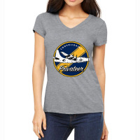 Wwii Consolidated Pb4y2 Privateer Veteran Veterans Day Xmas Women's V-neck T-shirt | Artistshot