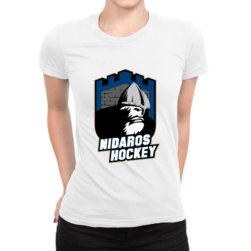 Nidaros Hockey#003b72 Ladies Fitted T-Shirt by cecenet | Artistshot