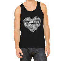 Dialysis Nurse Heart Gift Proud Dialysis Nurse Gifts T Shirt Tank Top | Artistshot