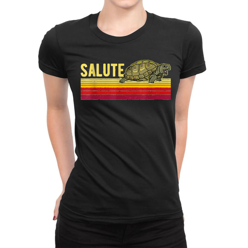 Turtle Sea Testudinata Biologist Zoology Ladies Fitted T-Shirt by EaglesonBonnie | Artistshot