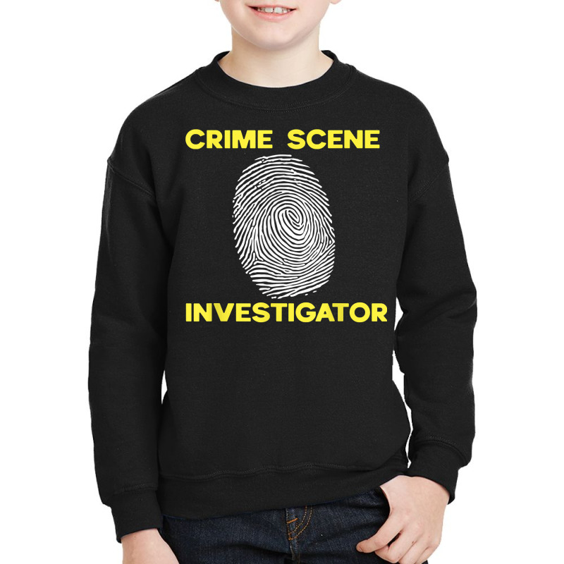 Crime Scene Investigator Private Detective Secret Spy T Shirt Youth Sweatshirt by sugruewxrivestsxe | Artistshot