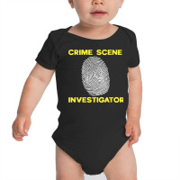 Crime Scene Investigator Private Detective Secret Spy T Shirt Baby Bodysuit | Artistshot