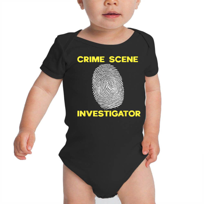 Crime Scene Investigator Private Detective Secret Spy T Shirt Baby Bodysuit by sugruewxrivestsxe | Artistshot