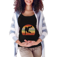 Urban Dance Breakdancer Silhouette Breakdance Maternity Scoop Neck T-shirt | Artistshot