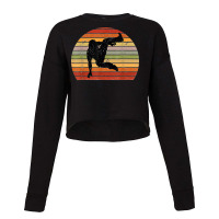 Urban Dance Breakdancer Silhouette Breakdance Cropped Sweater | Artistshot