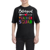 Awesome Bilingual Teacher Squad Funny Colleague T Shirt Youth Tee | Artistshot