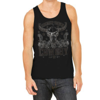 Western Bull Skull Simmer Down Cowboy Cowgirl Country Tank Top | Artistshot