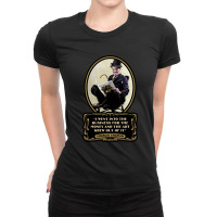 Graphic Picture Chaplin Man Day Gift Ladies Fitted T-shirt | Artistshot