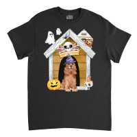 Funny Halloween Cocker Spaniel Dog T  Shirt Halloween Cocker Spaniel D Classic T-shirt | Artistshot