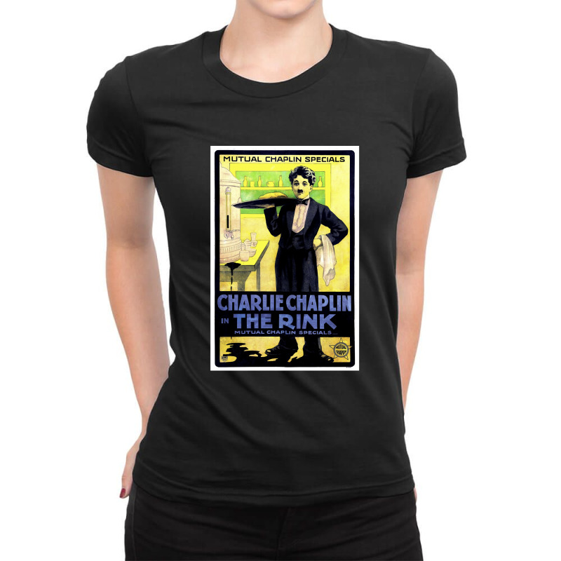 Proud  Chaplin Man For Men Women Ladies Fitted T-Shirt by ElisaArtists | Artistshot