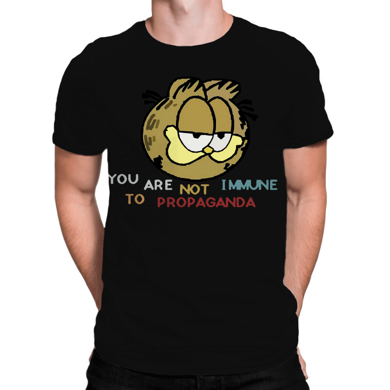 Custom You Are Not Immune To Propaganda All Over Men's T-shirt By Frizidan  - Artistshot