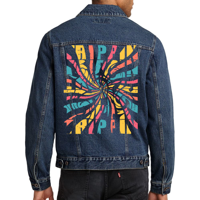 Trippin T  Shirt Trippin   Trippin Colorful T  Shirt Men Denim Jacket | Artistshot