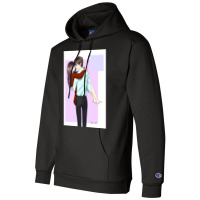 Art Character Chitanda Chibi Mens Funny Champion Hoodie | Artistshot