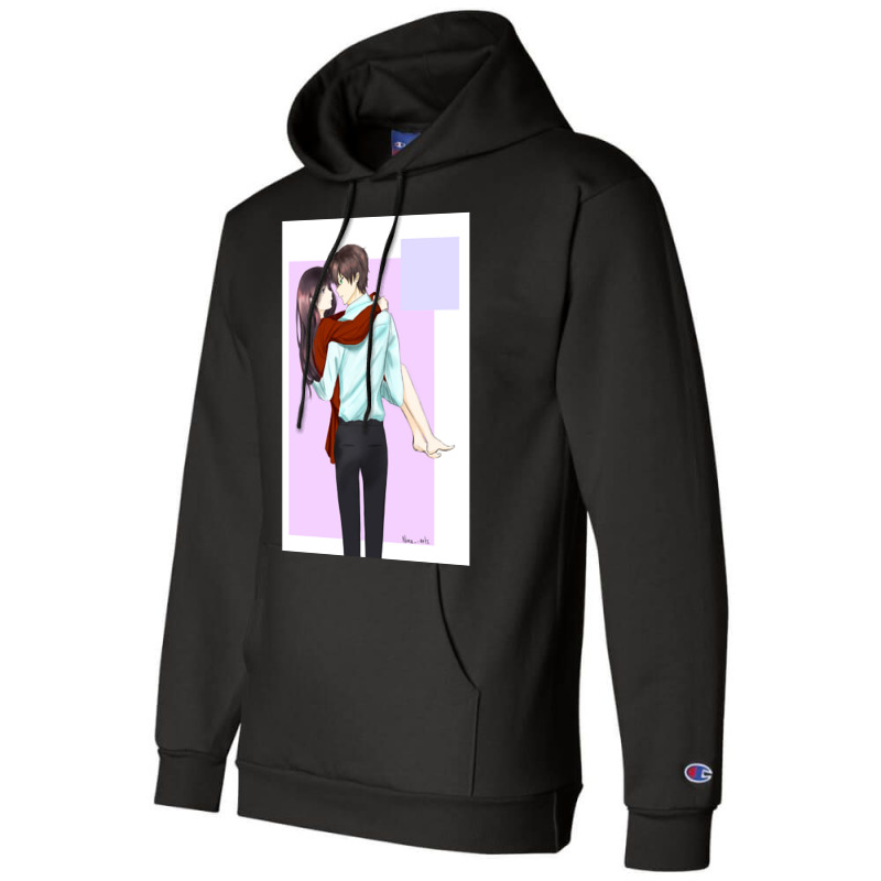 Art Character Chitanda Chibi Mens Funny Champion Hoodie by ChaseArtists | Artistshot