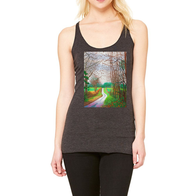 David The Arrival Spring In Woldgate Racerback Tank by Kelly J | Artistshot