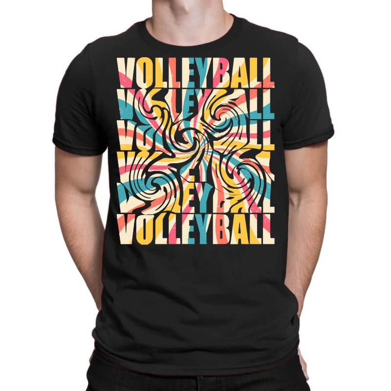 Volleyball T  Shirt Volleyball   Volleyball Colorful T  Shirt T-shirt | Artistshot