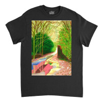 David Hockney The Arrival Of Spring Classic T-shirt | Artistshot