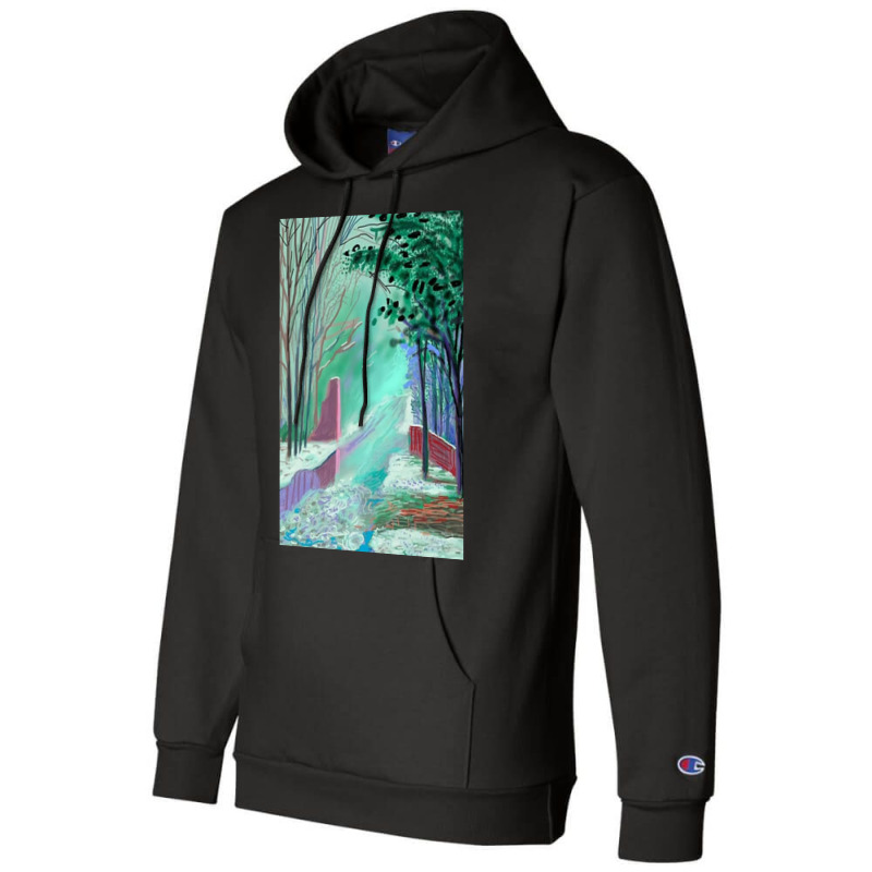 David The Arrival Of Spring In Woldgate Champion Hoodie by Laura K | Artistshot